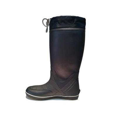 Tall Deck rubber boot with Collar